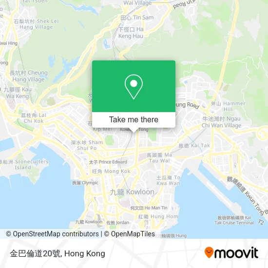 金巴倫道20號 map