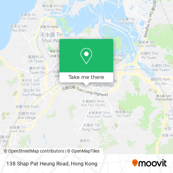 138 Shap Pat Heung Road map