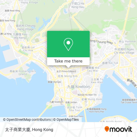 太子商業大廈地圖
