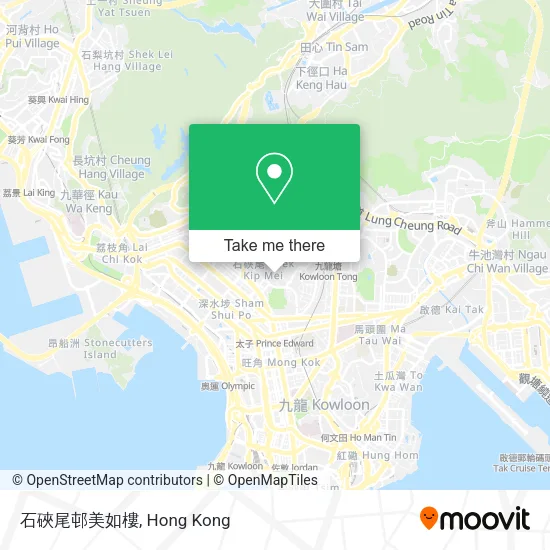 石硤尾邨美如樓地圖