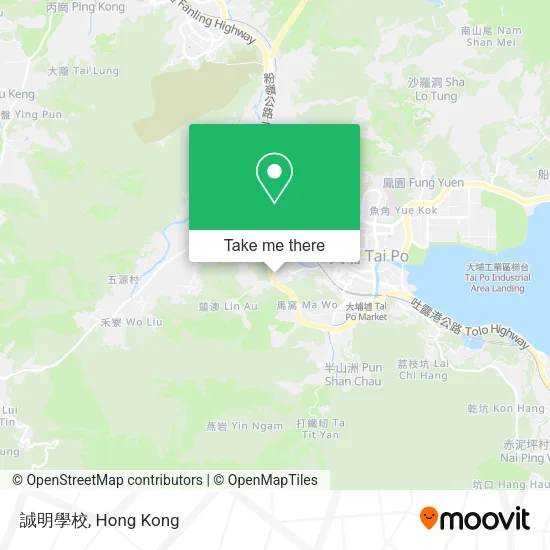 誠明學校 map