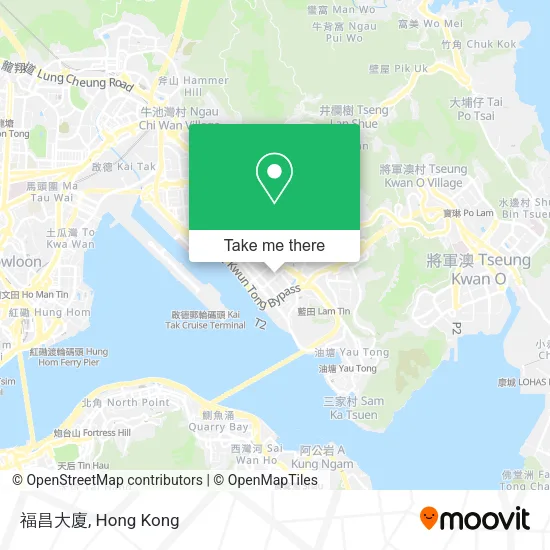福昌大廈地圖