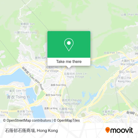 石蔭邨石蔭商場地圖