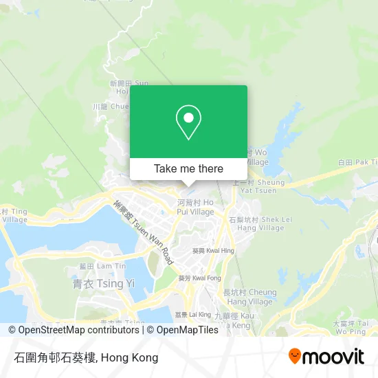 石圍角邨石葵樓 map