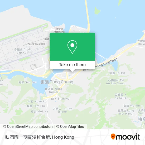 映灣園一期賞濤軒會所 map