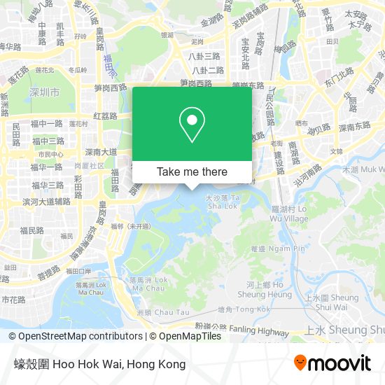 蠔殼圍 Hoo Hok Wai map