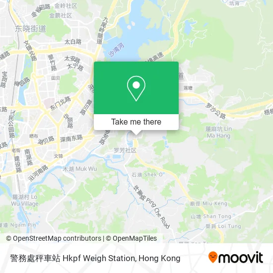 警務處秤車站 Hkpf Weigh Station地圖