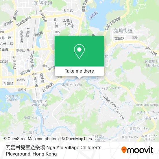 瓦窰村兒童遊樂場 Nga Yiu Village Children's Playground map