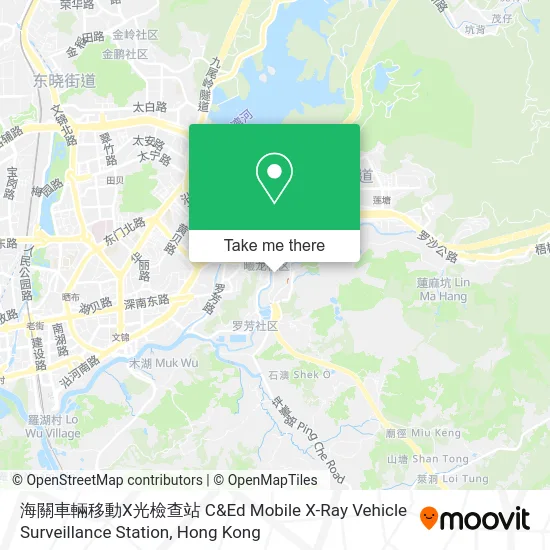 海關車輛移動X光檢查站 C&Ed Mobile X-Ray Vehicle Surveillance Station map