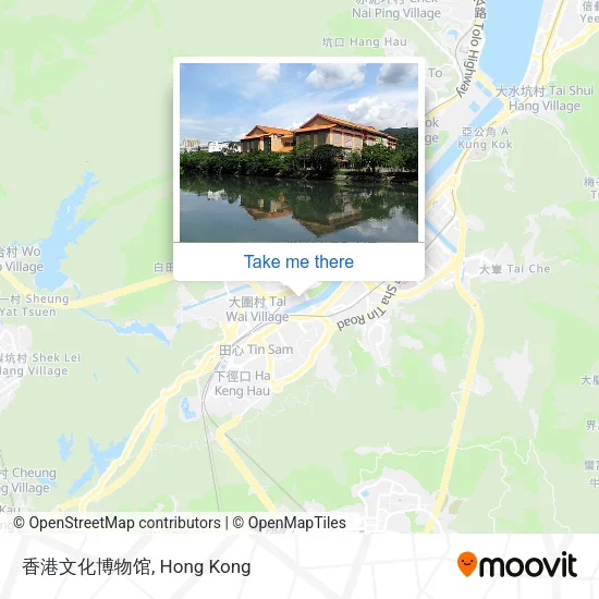 香港文化博物馆地圖