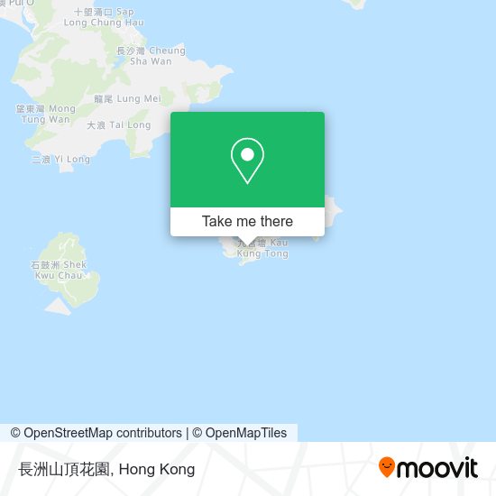 長洲山頂花園 map