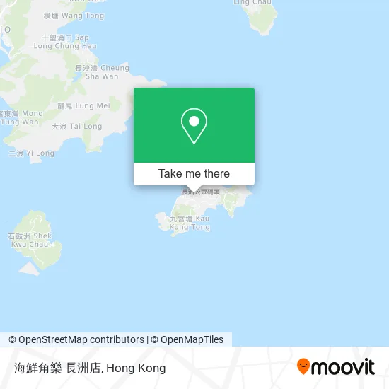 海鮮角樂 長洲店地圖