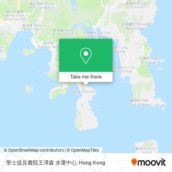 聖士提反書院王澤森 水運中心地圖