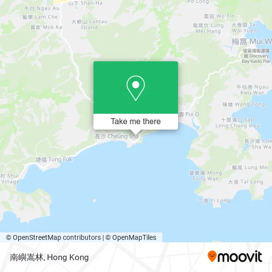 南嶼嵩林地圖