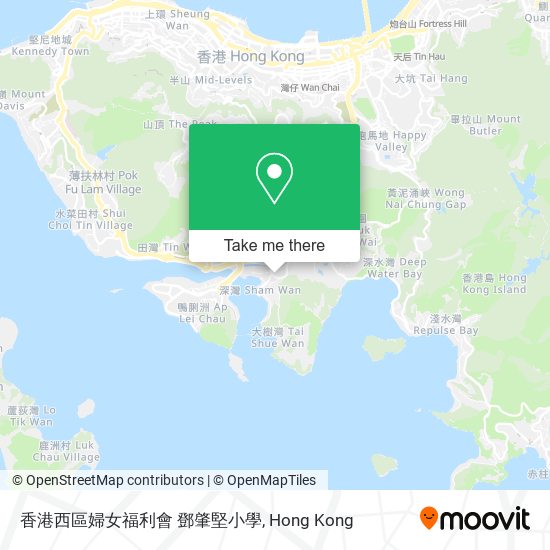 香港西區婦女福利會 鄧肇堅小學 map