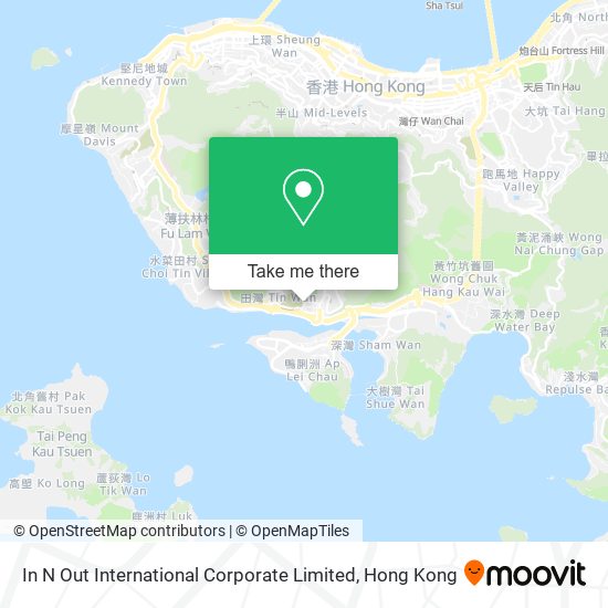 In N Out International Corporate Limited map