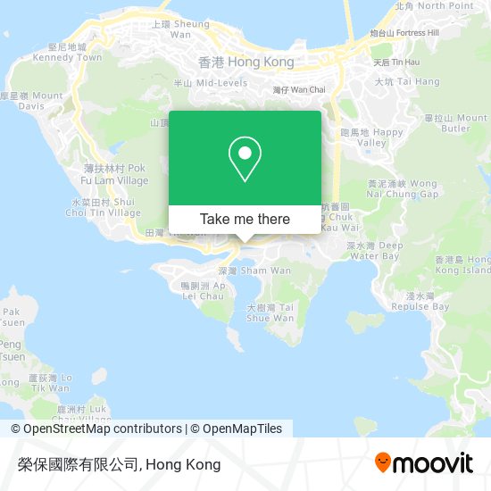 榮保國際有限公司地圖