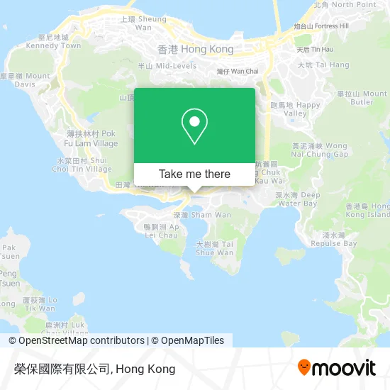 榮保國際有限公司地圖