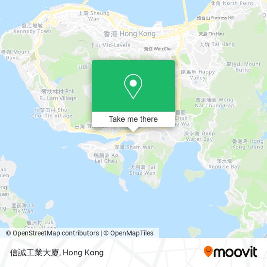 信誠工業大廈 map