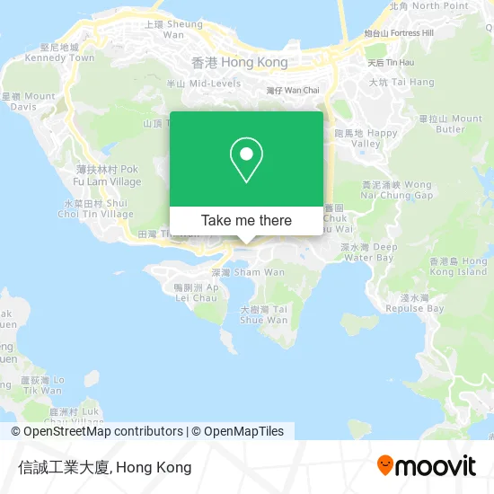 信誠工業大廈 map