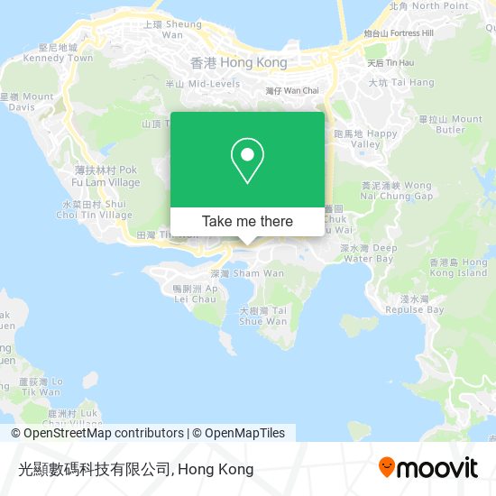 光顯數碼科技有限公司地圖