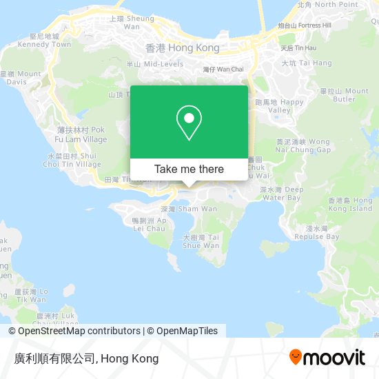 廣利順有限公司 map