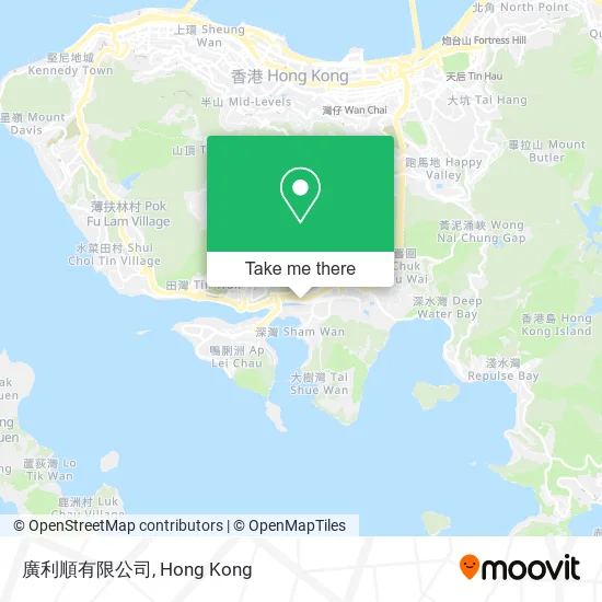 廣利順有限公司 map