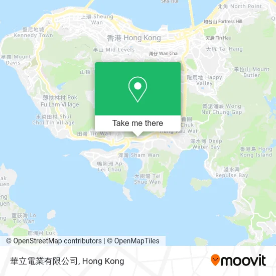 華立電業有限公司 map