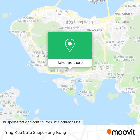 Ying Kee Cafe Shop map