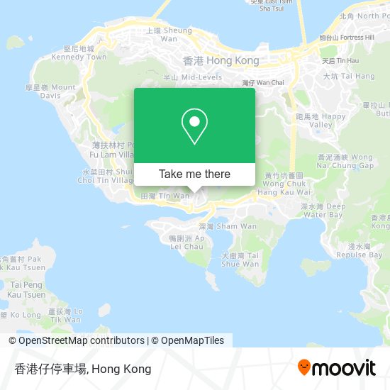 香港仔停車場 map