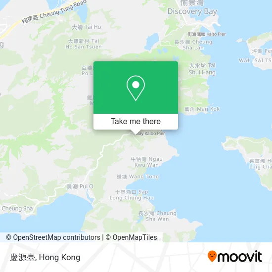 慶源臺 map