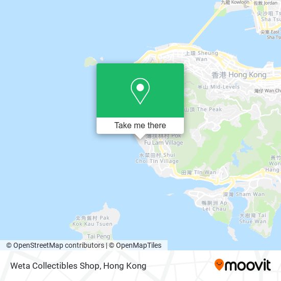 Weta Collectibles Shop map