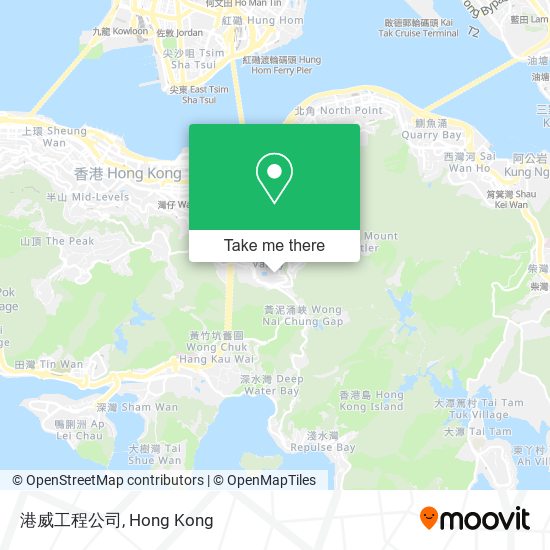 港威工程公司 map