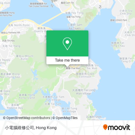 小電腦維修公司 map