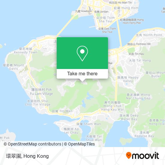 環翠園地圖