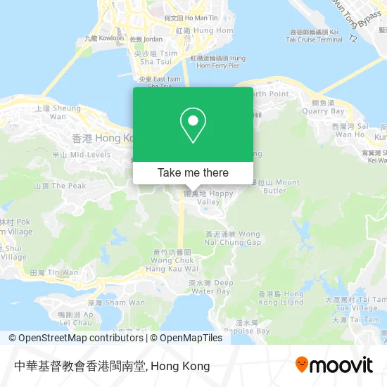 中華基督教會香港閩南堂地圖