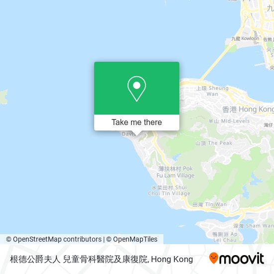 根德公爵夫人 兒童骨科醫院及康復院 map