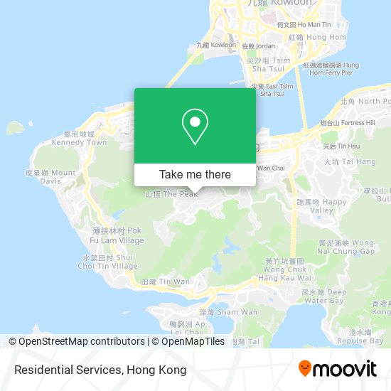 Residential Services map