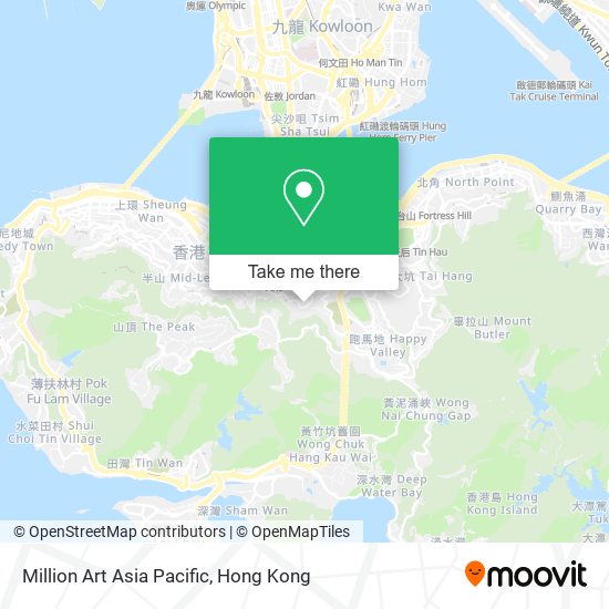 Million Art Asia Pacific map