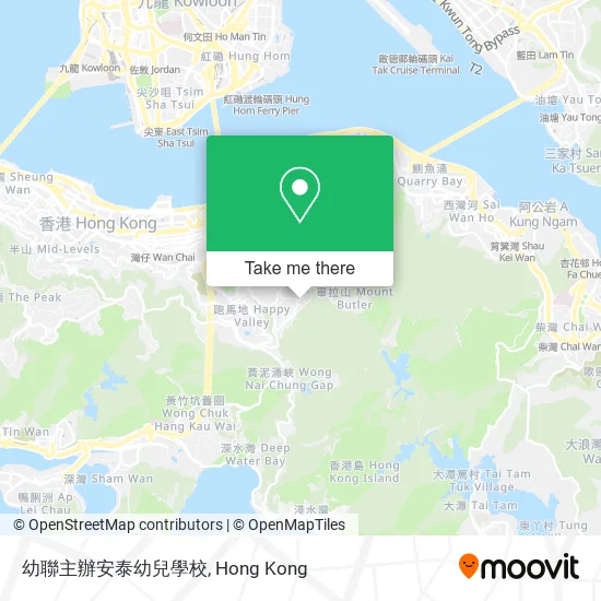 幼聯主辦安泰幼兒學校 map