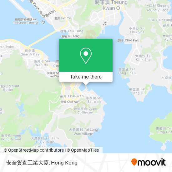 安全貨倉工業大廈 map