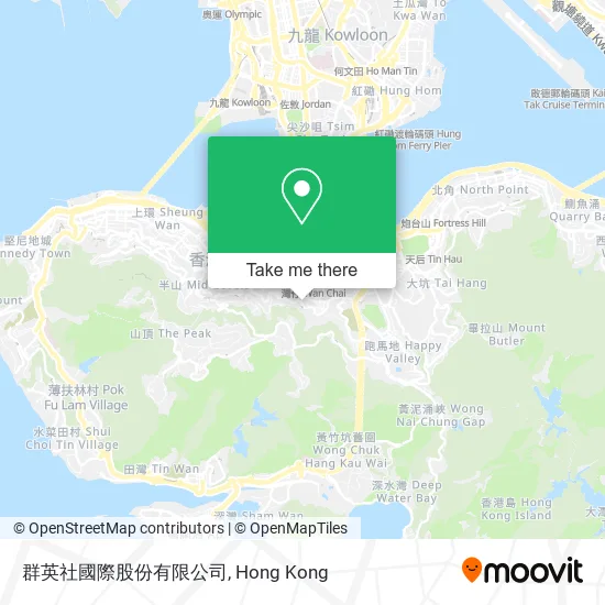 群英社國際股份有限公司地圖