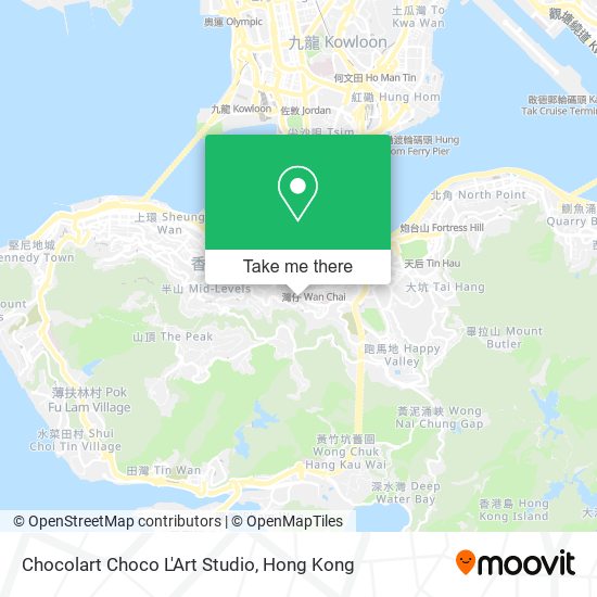 Chocolart Choco L'Art Studio map