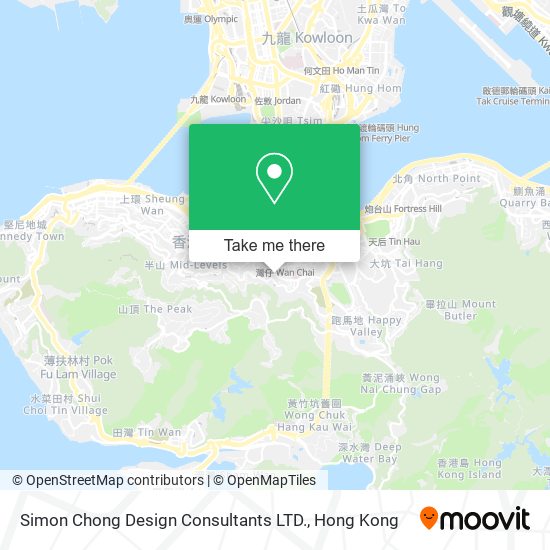 Simon Chong Design Consultants LTD.地圖