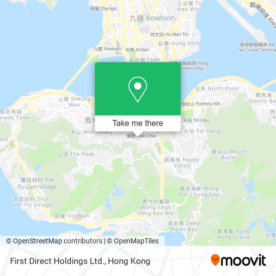 First Direct Holdings Ltd. map