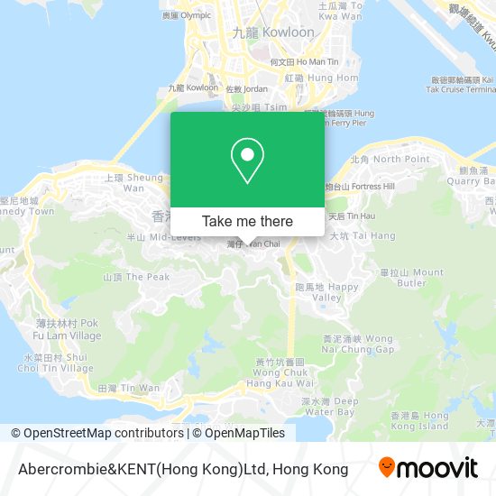 Abercrombie&KENT(Hong Kong)Ltd map