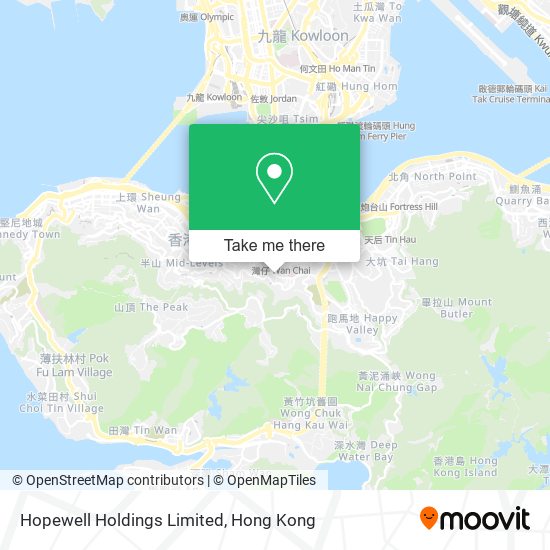 Hopewell Holdings Limited map