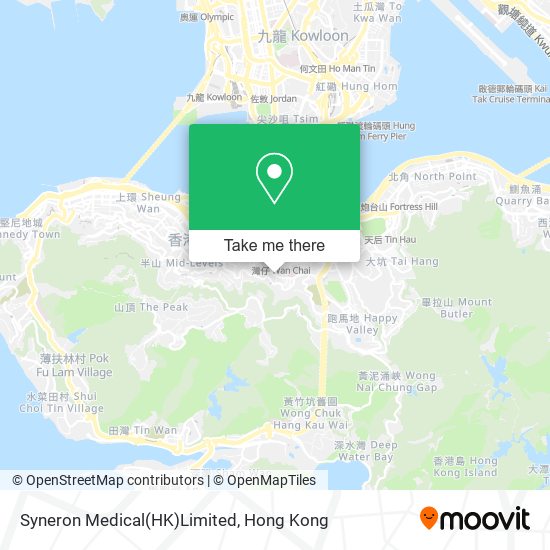 Syneron Medical(HK)Limited map
