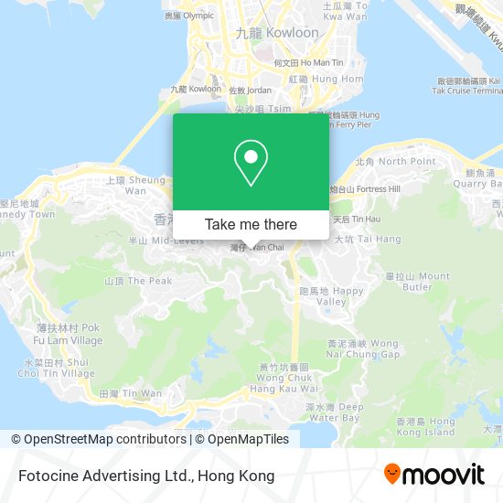 Fotocine Advertising Ltd. map
