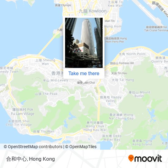 合和中心 map